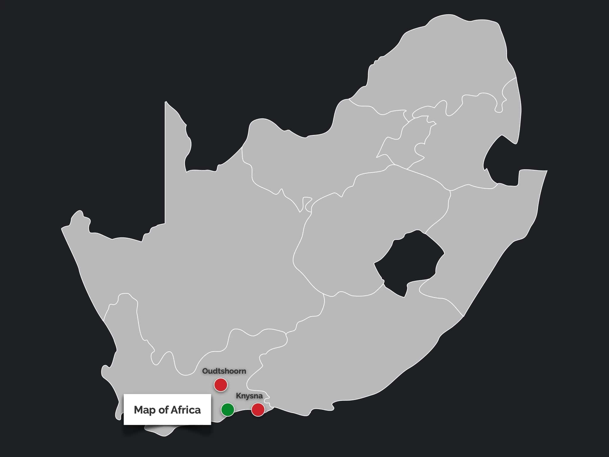 Map of Africa – Ein spektakulärer Aussichtspunkt an der Garden Route